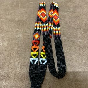 Native made bead lanyards.